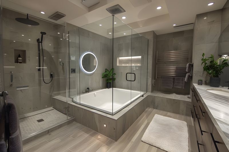 Custom Bathtub Fit in Bathroom